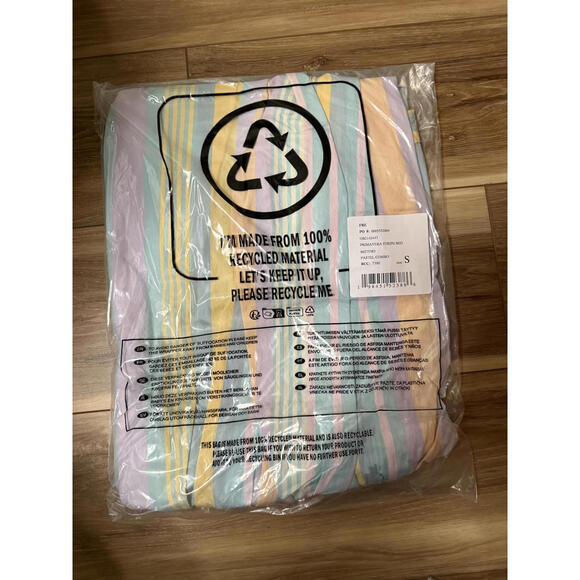 NWT! Free People Primavera Stripe Cotton Midi Dress in Pastel Combo Size Small - Picture 3 of 6